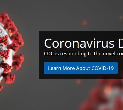 Centers for Disease Control and Prevention Coronavirus Update
